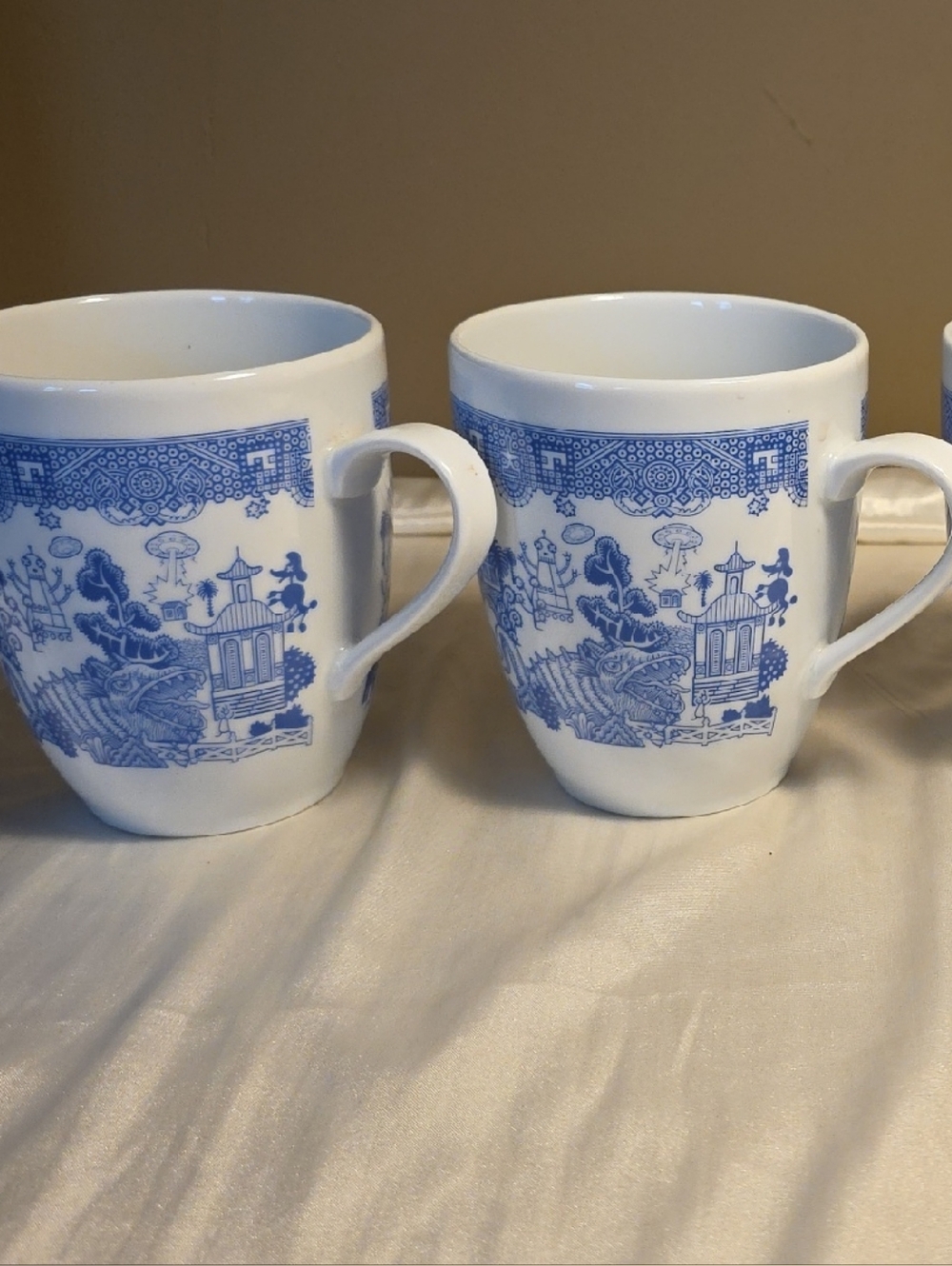 Calamityware "Things Could Be Worse" Ceramic Mug- Set Of 3